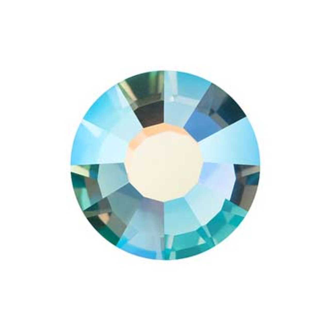 Preciosa VIVA12 144-Piece SS16 Czech Glass Hotfix Flat Back Rhinestones